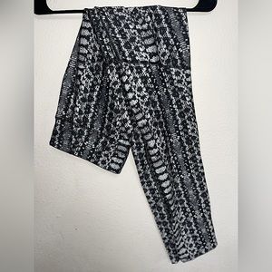 Under Armour snake print athletic workout leggings